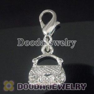 Wholesale Silver Plated Alloy Handbag Charms