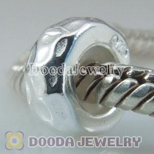 Solid Sterling Silver Charm Jewelry Stopper Beads