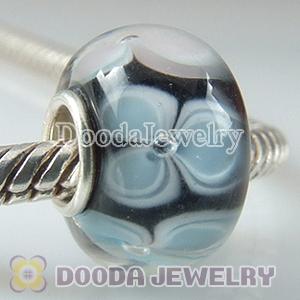 925 sterling silver single core Charm Jewelry glass beads