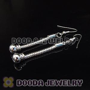 Wholesale Silver Plated Charm Jewelry Earring without beads