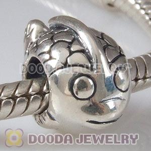 S925 Sterling Silver European Style Fish Beads