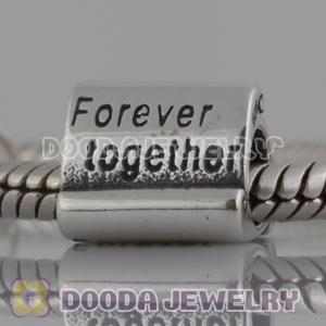 S925 Sterling Silver European Style Beads Forever Together