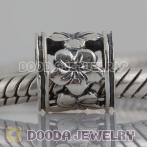 S925 Sterling Silver European Style Flower Beads