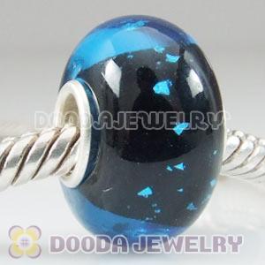 925 sterling silver single core Charm Jewelry glass beads