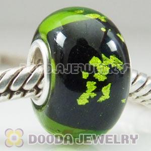 925 sterling silver single core Charm Jewelry glass beads