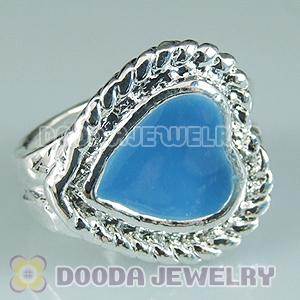 Wholesale Silver Plated Charm Jewelry Double Hole Beads