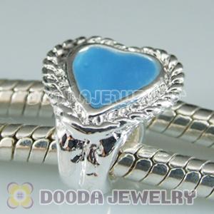 Wholesale Silver Plated European Style Double Hole Beads