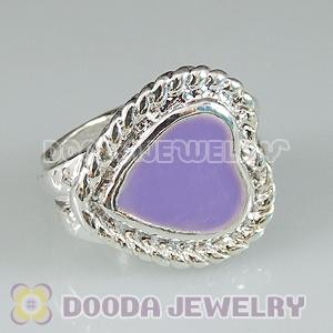 Wholesale Silver Plated Charm Jewelry Double Hole Beads