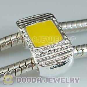 Wholesale Silver Plated European Style Double Hole Beads