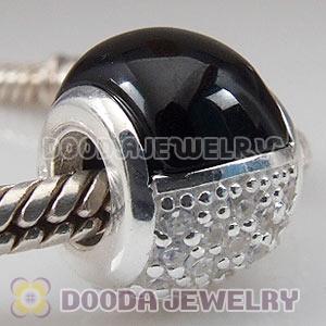 S925 Sterling Silver European Style Beads with Stone