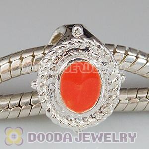 Wholesale Silver Plated European Style Double Hole Beads