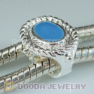 Wholesale Silver Plated European Style Double Hole Beads