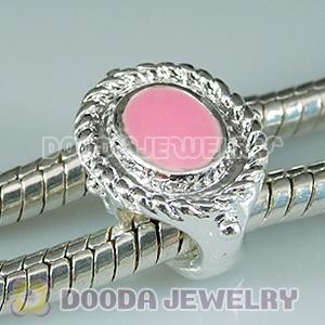 Wholesale Silver Plated Tedora double hole charm beads