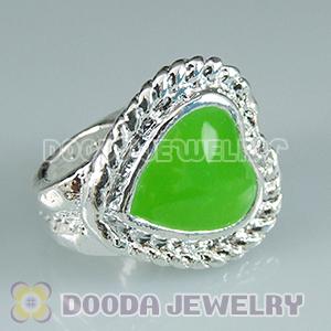 Wholesale Silver Plated Charm Jewelry Double Hole Beads