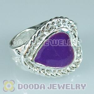 Wholesale Silver Plated Charm Jewelry Double Hole Beads