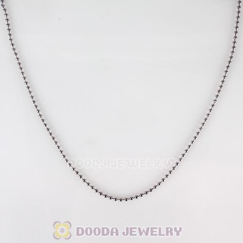 72CM Platinum Plated Alloy Necklace Chain fit Lockets Wholesale