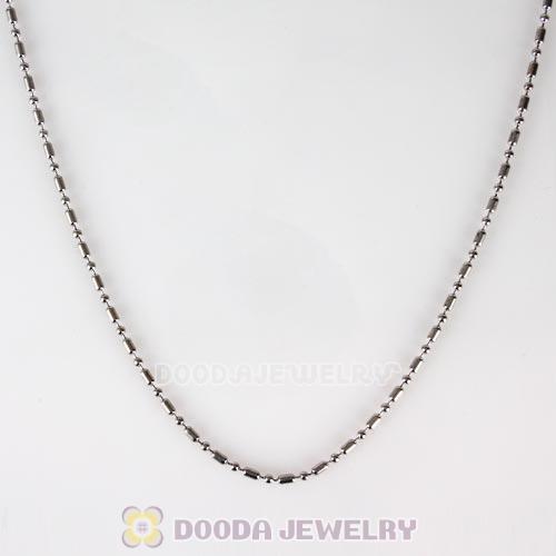 72CM Platinum Plated Alloy Necklace Chain fit Lockets Wholesale