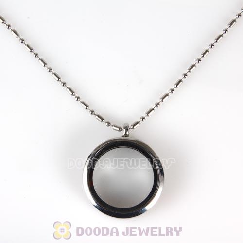 72CM Platinum Plated Alloy Necklace Chain fit Lockets Wholesale
