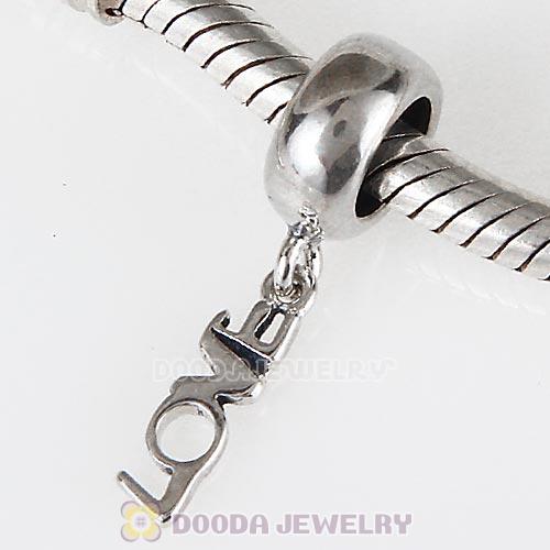 European Sterling Silver Dangle LOVE Beads Wholesale