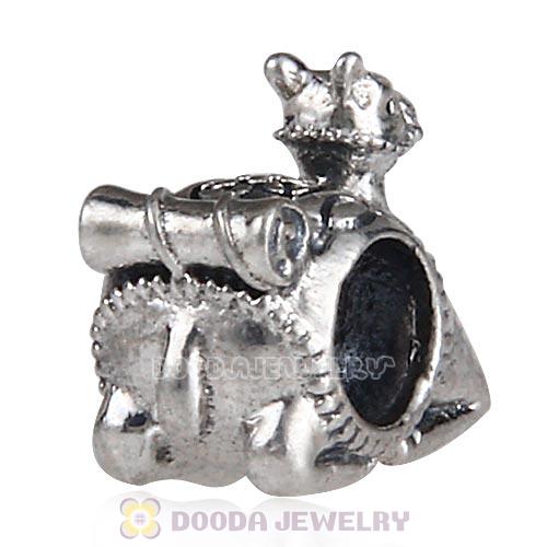 Antique Sterling Silver Camel Charm Beads European Style