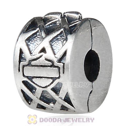 Sterling Silver HD Woven Ride Clip Bead European Style For Bracelet