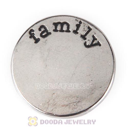 22mm Large Platinum family Alloy Plate Wholesale