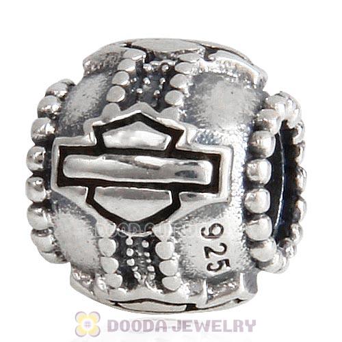 Sterling Silver HD Ride Beads European Style For Bracelet