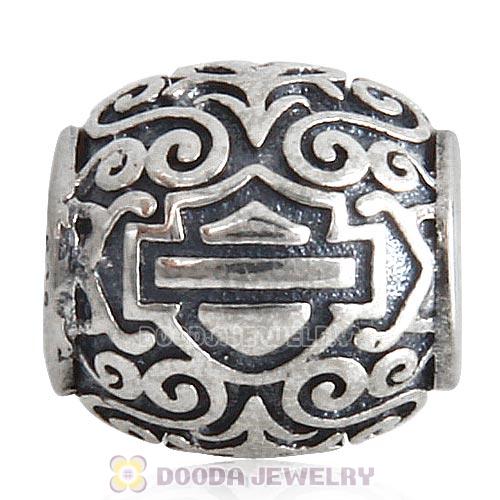 Sterling Silver HD Filigree Ride Beads European Style For Bracelet