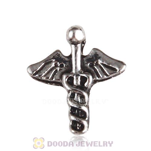 Platinum Plated Alloy Enamel Medical symbol Floating Locket Charms Wholesale