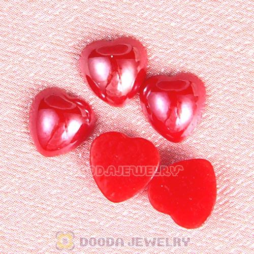 6mm Heart Ceramic Floating Locket Charms Wholesale