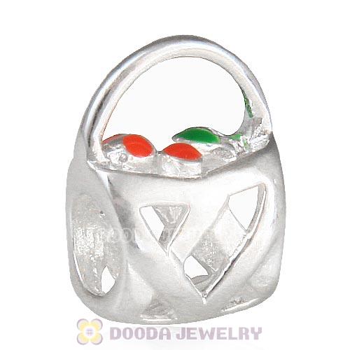 925 Sterling Silver Charm Jewelry Enamel Beads