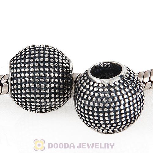 Antique Sterling Silver Nepal Charm Beads European Style