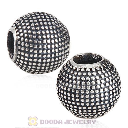 Antique Sterling Silver Nepal Charm Beads European Style