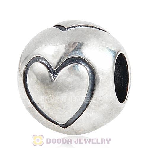 Antique Sterling Silver True Love Charm Beads European Style