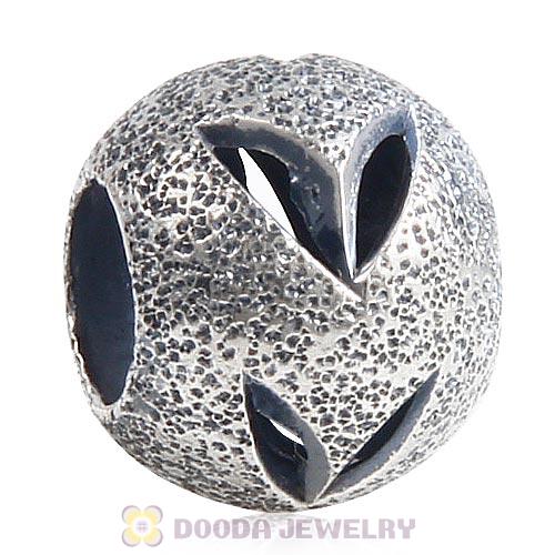 Antique Sterling Silver Ball Beads European Compatible Wholesale