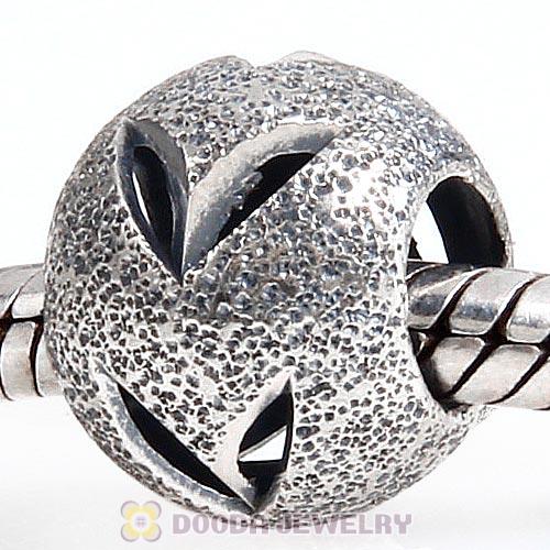 Antique Sterling Silver Ball Beads European Compatible Wholesale
