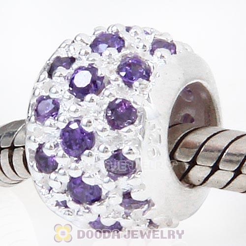 S925 Sterling Silver Charm Jewelry Beads with Stone