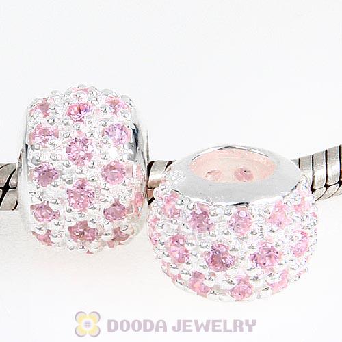 S925 Sterling Silver European Style Beads with Stone