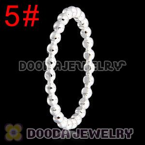 European Sterling Silver Stackable Bubble Ring Wholesale