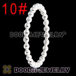 European Sterling Silver Stackable Bubble Ring Wholesale