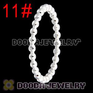 European Sterling Silver Stackable Bubble Ring Wholesale