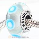 High Grade SOULOVE Glass Beads 925 Silver Core with Screw Thread