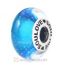 High Grade SOULOVE Glass Beads 925 Silver Core with Screw Thread