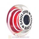 High Grade SOULOVE Glass Beads 925 Silver Core with Screw Thread