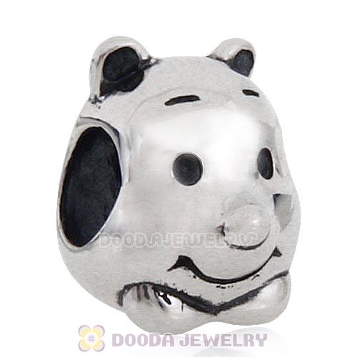 European style Sterling Silver Winnie the Pooh Bear Charm Beads