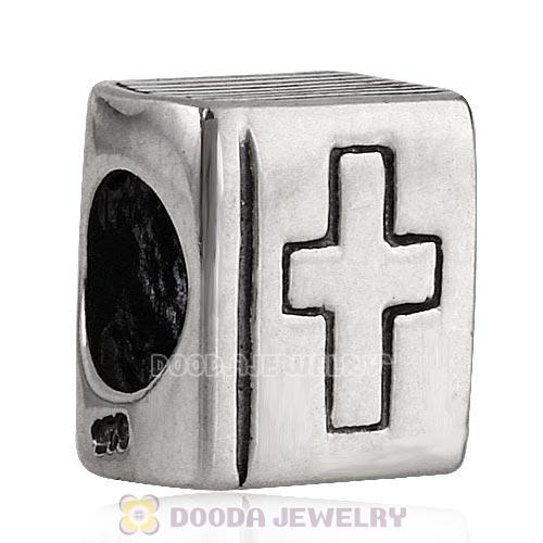 Solid Sterling Silver Charm Jewelry Bible Beads and Charms