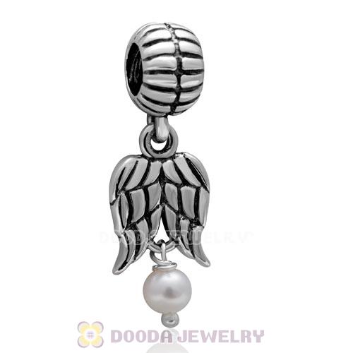 Guardian Angel Wings Charms with Screw