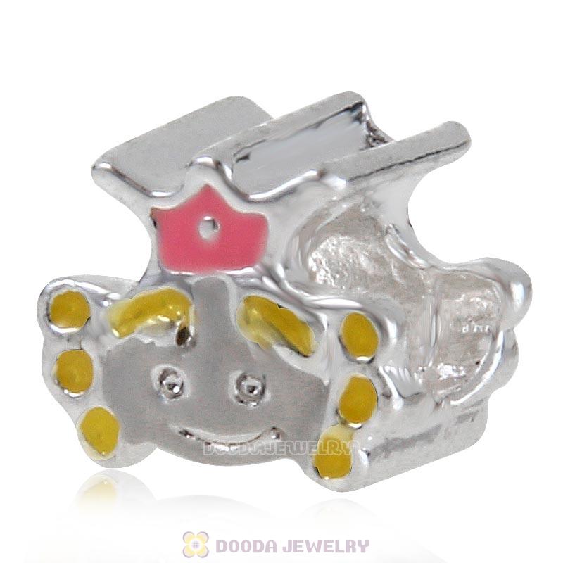 Wholesale European style silver plated beads and charms