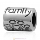 925 Sterling Silver Charm Family Beads