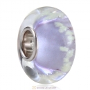 Environmental Moonlight European Christmas fluorescent light glass snowflakes charm Beads